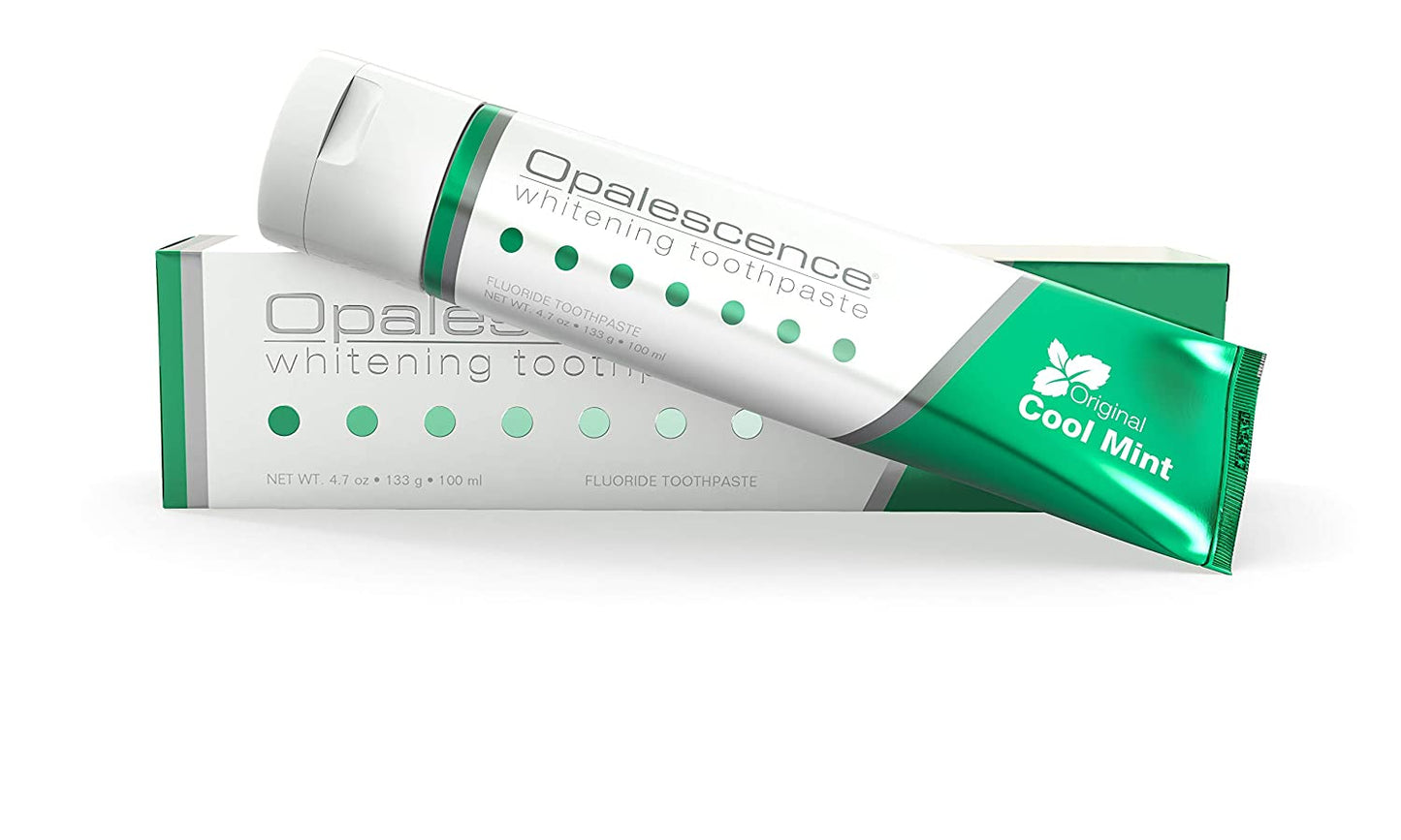Opalescence Toothpaste Mint Flavor Fluoride Teeth Whitening Toothpaste 4.7 Oz Tube