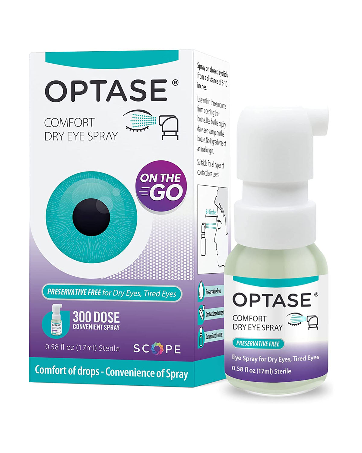 OPTASE Comfort Dry Eye Spray
