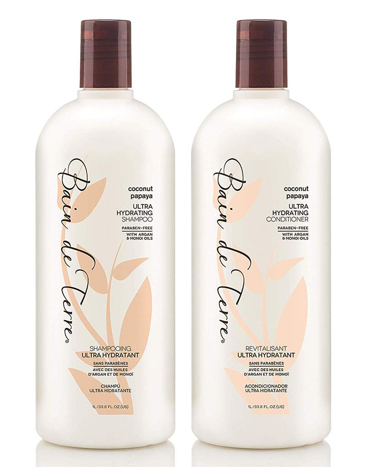 Bain de Terre Coconut Papaya Ultra Hydrating Shampoo & Conditioner Set