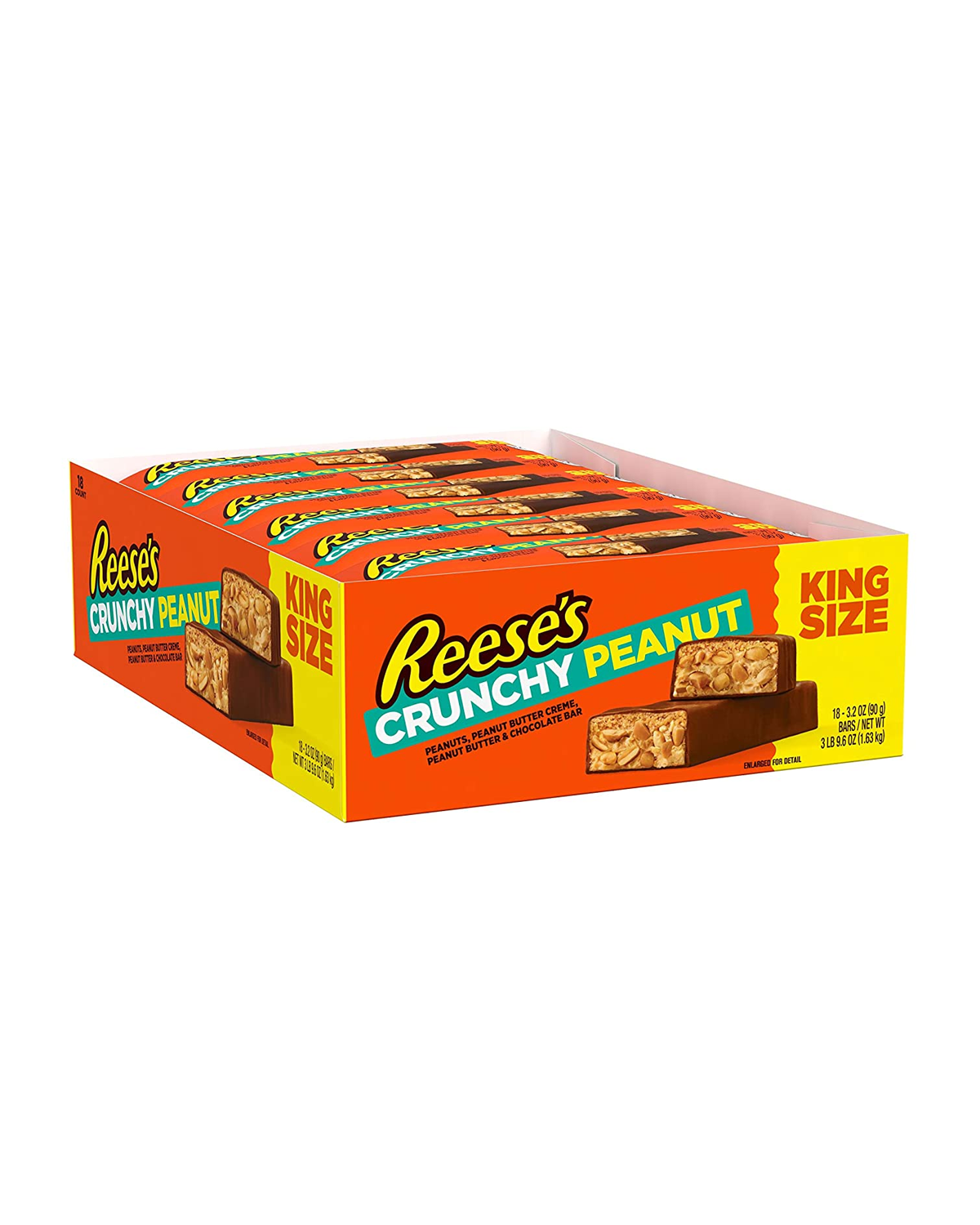 Reese's Crunchy Peanut Peanut Butter and Chocolate King Size Candy
