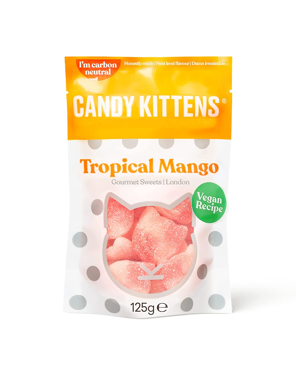 Candy Kittens Tropical Mango Vegan Gummy Candy