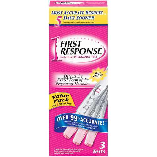 First Response Prenancy Test 3 ct
