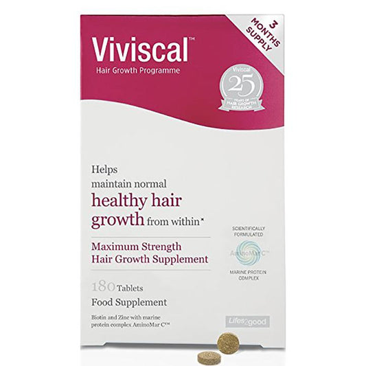Viviscal Extra Strength Hair Nutrient Tablets, 180-Tablets