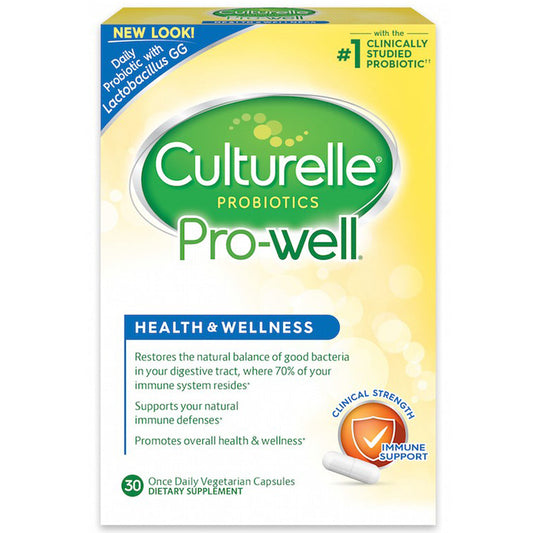 Culturelle Health & Wellness Daily Immune Support Vegetarian Dietary Supplement Capsules - 30ct