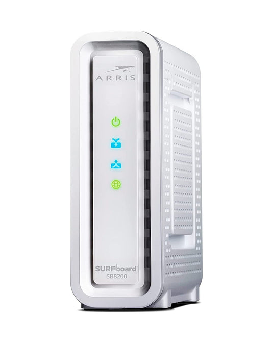 Arris SURF-board SB8200 DOCSIS 3.1 Cable Modem Two 1 Gbps Ports 4 OFDM Channels