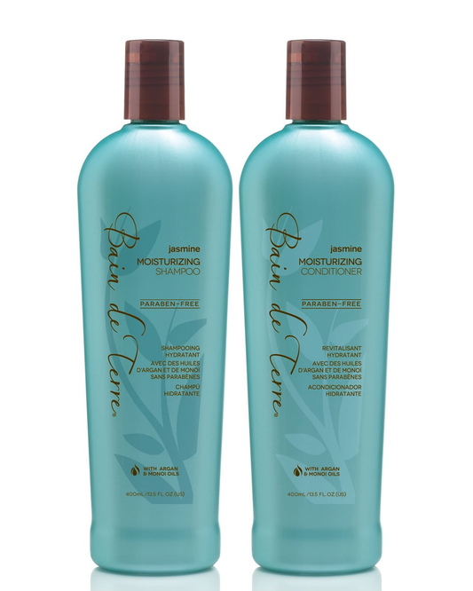 Bain de Terre Jasmine Moisturizing Shampoo and Conditioner Set