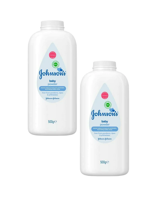 Johnson's Original Baby Powder 17.6 Oz 2-Pack