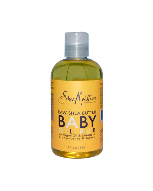 SheaMoisture Baby Oil Rub With Argan Oil Frankincense And Myrrh 8 Oz